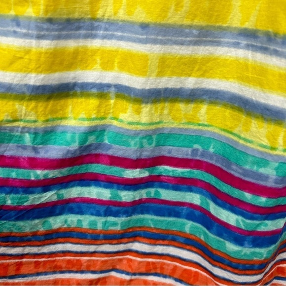 Billabong Cotton Summer Maxi Sun Dress Stripe Multicolour Small - Picture 7 of 15